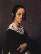 Jean Francois Millet, Portrait of Fierden